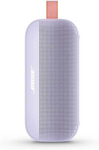 Bose SoundLink Flex Bluetooth Speaker, Portable Speaker with Microphone, Wireless Waterproof Speaker for Travel, Outdoor and Pool Use with Slinger Hard Travel Case & USB Plug (Stone Blue) in Saudi Arabia