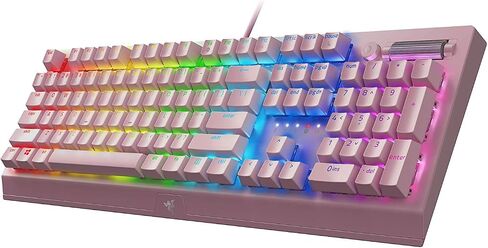 Razer Blackwidow V3 Wired Gaming Mechanical Green Switch Keyboard with RGB Lighting (Renewed) in Saudi Arabia