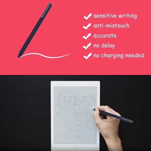 Stylus Pen for Remarkable 2 Replacement Pen for Remarkable 2 Tablet,EMR Stylus with Palm Rejection,Compatible Remarkable 1(Includes Pen Tips) in Saudi Arabia