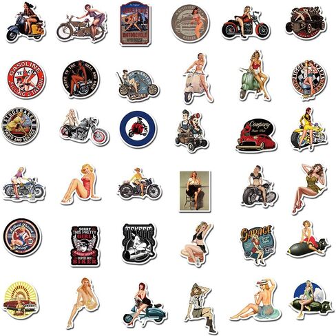 Sexy Anime Girl Stickers 200Pcs Hot Girl Stickers for Adults, Waterproof Vinyl Beauty Stickers Decals for Laptop Water Bottle Scrapbook Luggage in Saudi Arabia
