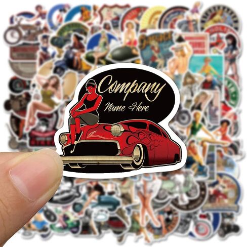 Sexy Anime Girl Stickers 200Pcs Hot Girl Stickers for Adults, Waterproof Vinyl Beauty Stickers Decals for Laptop Water Bottle Scrapbook Luggage in Saudi Arabia