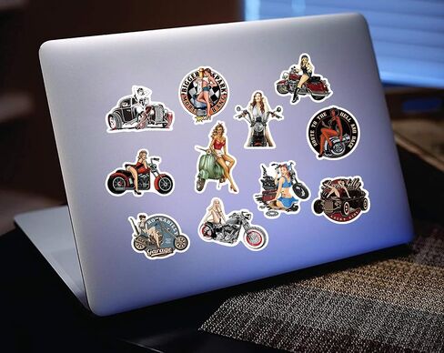 Sexy Anime Girl Stickers 200Pcs Hot Girl Stickers for Adults, Waterproof Vinyl Beauty Stickers Decals for Laptop Water Bottle Scrapbook Luggage in Saudi Arabia
