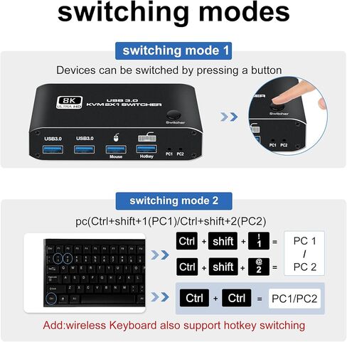 مفتاح KVM (الشوكولاتة) in Kuwait