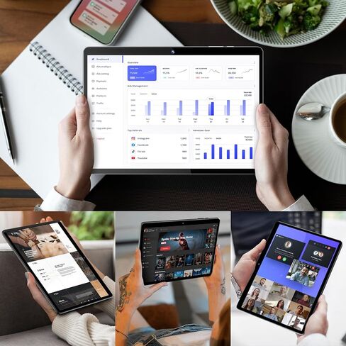 تابلت SGIN مقاس 10.1 بوصة، وذاكرة وصول عشوائي 2 جيجا بايت وذاكرة قراءة فقط 64 جيجا بايت، تابلت أندرويد 12 مع معالج رباعي النواة، وشاشة لمس IPS HD، وكاميرا 2+5 ميجابكسل، واي فاي، 5000 مللي أمبير في الساعة، أسود in Kuwait
