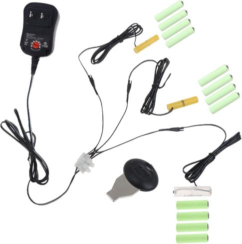 1 إلى 3 AC-DC 3V-12V قابل للتعديل 2AAA + AA مزيل البطارية محول التيار الكهربائي دمية استبدال البطارية ل2-8 قطعة بطاريات AA AAA in Kuwait