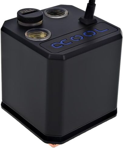Alphacool Eisbaer (Solo) CPU Water Block and Pump and Thermal Grizzly AM5 Contact Sealing Frame Bundle, Black in Saudi Arabia