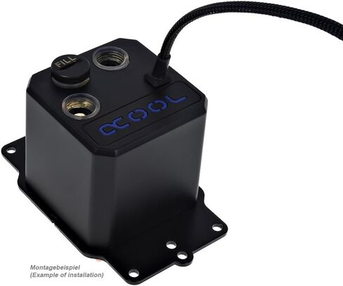 Alphacool Eisbaer (Solo) CPU Water Block and Pump and Thermal Grizzly AM5 Contact Sealing Frame Bundle, Black in Saudi Arabia