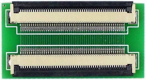 VSDISPLAY 60Pin to 60Pin ZIF 0.5mm Pitch Connector Adapter with Extension Flat Cable FFC Extend(Length 200mm) in Saudi Arabia
