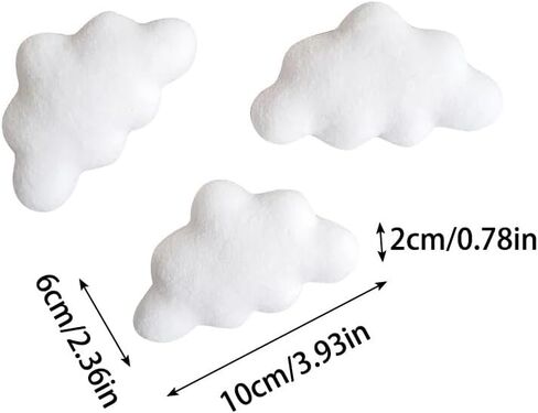 Newborn Photography Props Felt Clouds Decors Photo Props Photoshoot Unisex Baby Boys Girls Photo Prop in Saudi Arabia