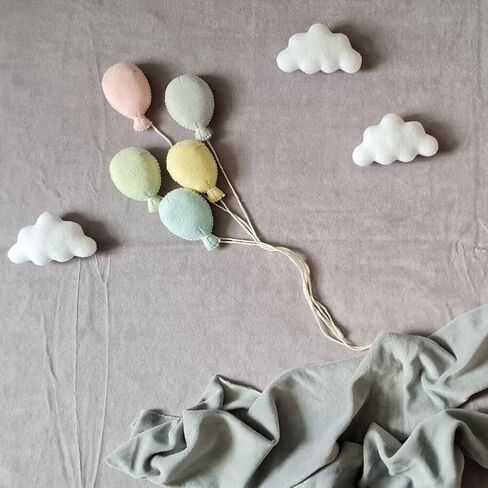Newborn Photography Props Felt Clouds Decors Photo Props Photoshoot Unisex Baby Boys Girls Photo Prop in Saudi Arabia