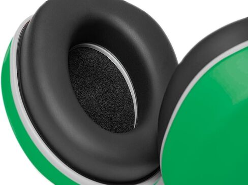 Lucid Audio HearMuffs Kids Hearing Protection Green/White (Over-the-ear Sound Protection Ear Muffs Ages 5+) in Saudi Arabia