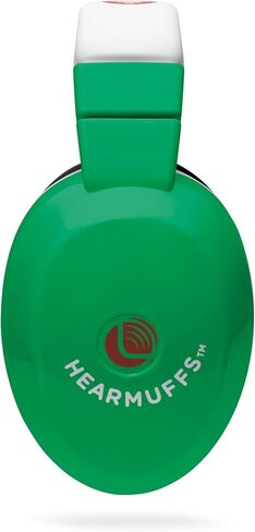 Lucid Audio HearMuffs Kids Hearing Protection Green/White (Over-the-ear Sound Protection Ear Muffs Ages 5+) in Saudi Arabia