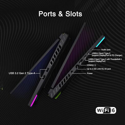ASUS أحدث ROG Strix 16 بوصة WQXGA i9-14900HX RTX 4060 كمبيوتر محمول للألعاب، 16 بوصة WQXGA 2560 * 1600، Intel i9-14900HX، NVIDIA GeForce RTX 4060، 64 جيجابايت DDR5، 2 تيرابايت SSD، لوحة مفاتيح بإضاءة خلفية RGB، Windows 11 Home in Kuwait