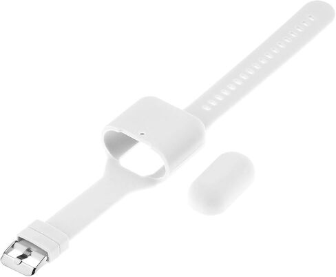 أحدث سوار معصم لعام 2021 لأجهزة AirPods/AirPods 2، غطاء حزام رياضي متوافق مع Apple Airpods 1st و2nd، حافظة شحن لاسلكية محمولة كاملة الحماية من السيليكون (أسود) in Saudi Arabia