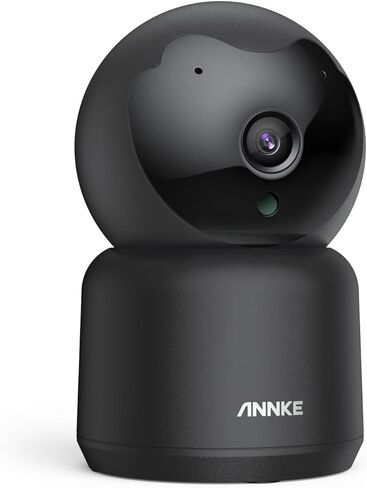 كاميرا ANNKE 1080P WiFi Pan/Tilt داخلية مع صوت ثنائي الاتجاه، وكشف الحركة البشرية، وتخزين بطاقة Cloud وSD، متوافقة مع Alexa in Kuwait