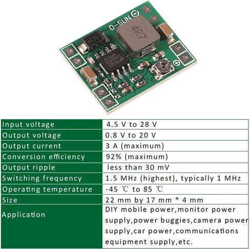 8 قطعة MP1584EN DC-DC محول فرق الجهد 3A قابل للتعديل امدادات الطاقة تنحى وحدة 24 فولت إلى 12 فولت 9 فولت 5 فولت 3 فولت in Kuwait