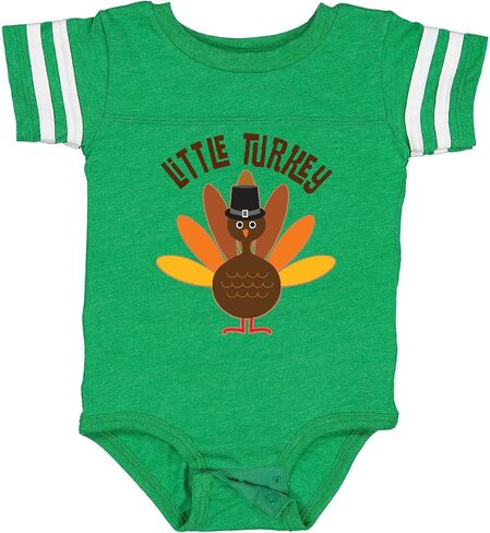inktastic Little Turkey Thanksgiving Baby Bodysuit in Saudi Arabia