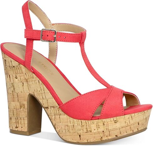حذاء نسائي من Sun + Stone Jamie Cork ذو أربطة برتقالي 9.5 متوسط ​​(B,M) in Kuwait
