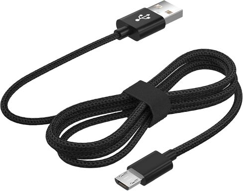 PS4 Controller Charger Cable,PS4 Charging Cord Compatible with Xbox One Controller,Playstaion-4,Dualshock-4,PS4 Slim Pro Controller.Braided Replacement Micro USB Data Sync for X-box One X Accessories in Saudi Arabia