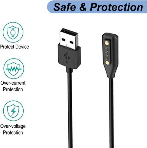 شاحن لنظارات Bose Frames الذكية، سلك كابل شحن USB بديل لنظارات Bose Frames Alto/Rondo/Soprano/Tenor Audio (1) in Kuwait