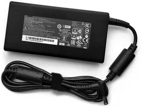 شاحن تيار متردد vbn Slim 19.5V 7.7A 150W 5.5 x 2.5mm A17-150P2A متوافق مع Chicony GF62 7RE MS-16J9 A15-150P1A A17-150P1A ADP-150VB B A14-150P1A لـ MSI GS60 GS70 MS-16J9 GE62 7RD GP 73 وي73 8SJ in Saudi Arabia