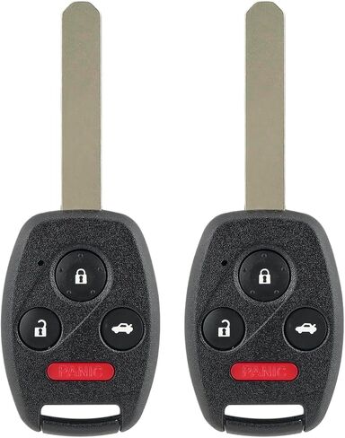 Car Key Fob for Honda Accord Remote Key Replacement for 2008 2009 2010 2011 2012 Honda Accord Keyless Entry Remote MLBHLIK-1T , 35118-TE0-A10, 5938193 (Pack of 2) in Saudi Arabia