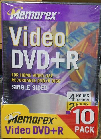 وسائط Memorex DVD+R سعة 4.7 جيجابايت (10 عبوات) in Kuwait