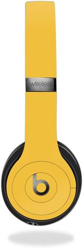 MightySkins Skin Compatible with Beats by Dr. Dre Solo 3 Wireless - Solid Hot Pink | Protective, Durable, and Unique Vinyl Decal wrap Cover | Easy to Apply, Remove | Made in The USA in Saudi Arabia