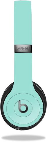 MightySkins Skin Compatible with Beats by Dr. Dre Solo 3 Wireless - Solid Hot Pink | Protective, Durable, and Unique Vinyl Decal wrap Cover | Easy to Apply, Remove | Made in The USA in Saudi Arabia