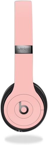MightySkins Skin Compatible with Beats by Dr. Dre Solo 3 Wireless - Solid Hot Pink | Protective, Durable, and Unique Vinyl Decal wrap Cover | Easy to Apply, Remove | Made in The USA in Saudi Arabia