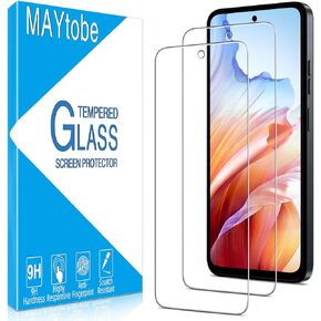 MAYtobe [2-Pack Designed for Motorola Moto G Power 5G 2024 Screen Protector Tempered Glass, No Bubbles, Anti Scratch, Easy to Install