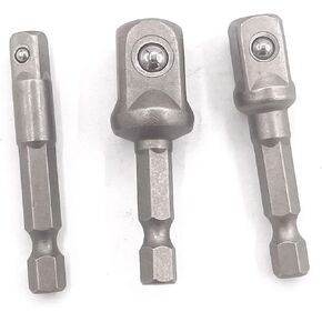 Pack Of 3#48-32-5033 Replacement Part NEW 1/4 3/8 1/2 50mm Shockwave Impact Duty Socket Adapter For Milwaukee