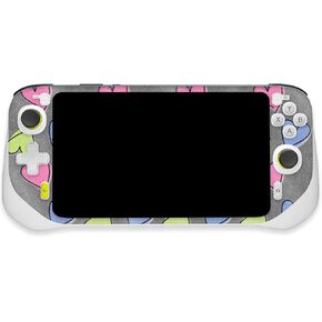 MightySkins Glossy Glitter Skin Compatible with Logitech G Cloud Gaming Handheld - Girly | Protective, Durable High-Gloss Glitter Finish | Easy to Apply, Remove, and Change Styles | Made in The USA