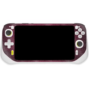 MightySkins Glossy Glitter Skin Compatible with Logitech G Cloud Gaming Handheld - Pink Gravel | Protective, Durable High-Gloss Glitter Finish | Easy to Apply | Made in The USA