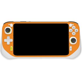 MightySkins Skin Compatible with Logitech G Cloud Gaming Handheld - Solid Orange | Protective, Durable, and Unique Vinyl Decal wrap Cover | Easy to Apply, Remove, and Change Styles | Made in The USA