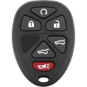 Key Fob Replacement for 2007-2014 Chevy Suburban Tahoe GMC Yukon/ 12-17 Traverse/ 07-13 Escalade Car Keyless Entry Remote Control,OUC60270 OUC60221,6 Buttons