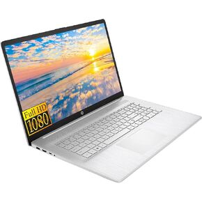 HP Laptop 17 inch for Business and Students, 17.3" FHD Display, AMD Ryzen 5 5500U(Beat i7-11370H), 16GB RAM, 1TB NVMe SSD, Fingerprint Reader, WIFi, HDMI, USB-C, Webcam, Win11, CUE Accessories…