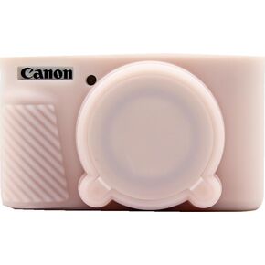 SX740 Camera Case, BMAOLLONGB Fullbody Thin Lightweight Silicone Camera Skin Body Rubber Cover Case for Canon PowerShot SX740 SX730 (Black)