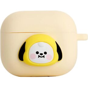 BT21 Case Compatible with Apple AirPods 3rd Generation Case, Gen Pastel Silicon Case with Compatible with AirPods 3 Case, Wireless Charging [Official Merchandise] [7FLAVORS] (CHIMMY)
