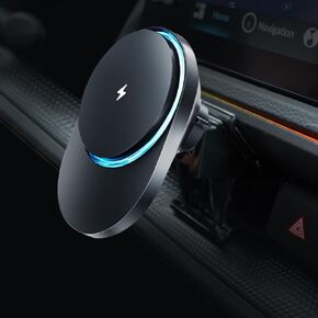 BEHAVE Wireless Charger Mount for Honda CR-V CRV 2023 2024,Ice Cooling Charging Magnetic Car Phone Holder Compatible with Magsafe iPhone 15 14 13 12,Android Smartphones