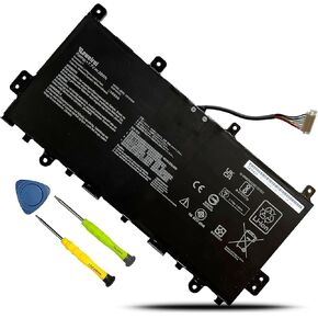 C21N1808 Laptop Battery Compatible with Asus Chromebook C423NA C423NA-BV0001 C423NA-DH02 C423NA-1A C523NA C523NA-A20007 C523NA-1A Series C21PqCH 0B200-03130000 0B200-03060000 7.7V