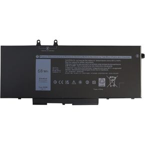 بطارية كمبيوتر محمول 4GVMP متوافقة مع Dell Latitude 5400 5500 Precision 3540 3550 Inspiron 7590/7591/7791 2 في 1 H82T6 0C5GV2 0W8GMW 1V1XF R8D7N P84F001 C5GV2 Series [7.6V 68Wh] in Kuwait