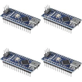 4Pcs for Nano V3.0, Nano Board ATmega328P 5V 16M Micro-Controller Board CH340C Chip 5V 16MHz Type-C Connection Compatible with Nano V3.0(Without USB Cable)