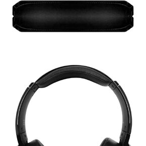 Geekria Protein Leather Headband Pad Compatible with Sony MDR-XB950BT MDR-XB950N1 MDR-XB950B1 MDR-XB950/H, Headphones Replacement Band, Headset Head Top Cushion Cover Repair Part (Black)