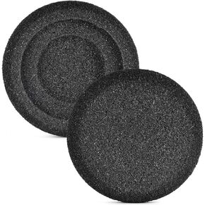 Replacement Earmuffs Earpads Cushions for Jabra Evolve 20 20se 30 30II 40 65 65+ Headphones, Earplugs Earbuds Protector Foam Ear Pads Ear Muff Cover (2 pair)