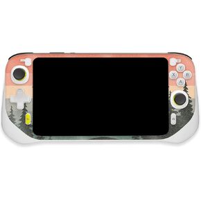 MightySkins Glossy Glitter Skin Compatible with Logitech G Cloud Gaming Handheld - Sunset Forest | Protective, Durable High-Gloss Glitter Finish | Easy to Apply | Made in The USA