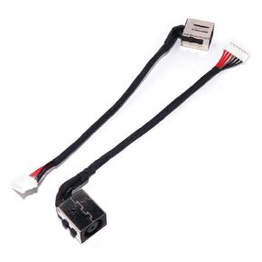Charging Port DC in Power Jack Cable Replacement for DELL Inspiron 15 7567 P65F D18KH 0D18KH
