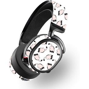 MightySkins Skin for SteelSeries Arctis Pro Wireless - Raining Cats | Protective, Durable, and Unique Vinyl Decal wrap Cover | Easy to Apply, Remove, and Change Styles | Made in The USA