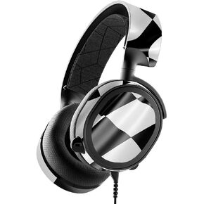 MightySkins Skin for SteelSeries Arctis 3 - Race Flag | Protective, Durable, and Unique Vinyl Decal wrap cover | Easy To Apply, Remove, and Change Styles | Made in the USA