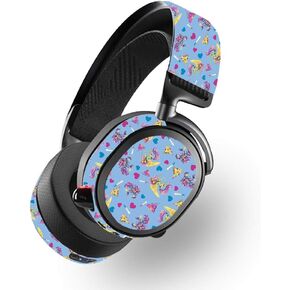 MightySkins Skin for SteelSeries Arctis Pro Wireless - Castle Unicorns | Protective, Durable, and Unique Vinyl Decal wrap Cover | Easy to Apply, Remove, and Change Styles | Made in The USA